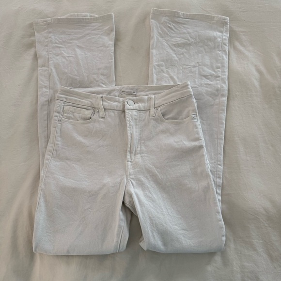 Good American White Denim Flares - Picture 2 of 11